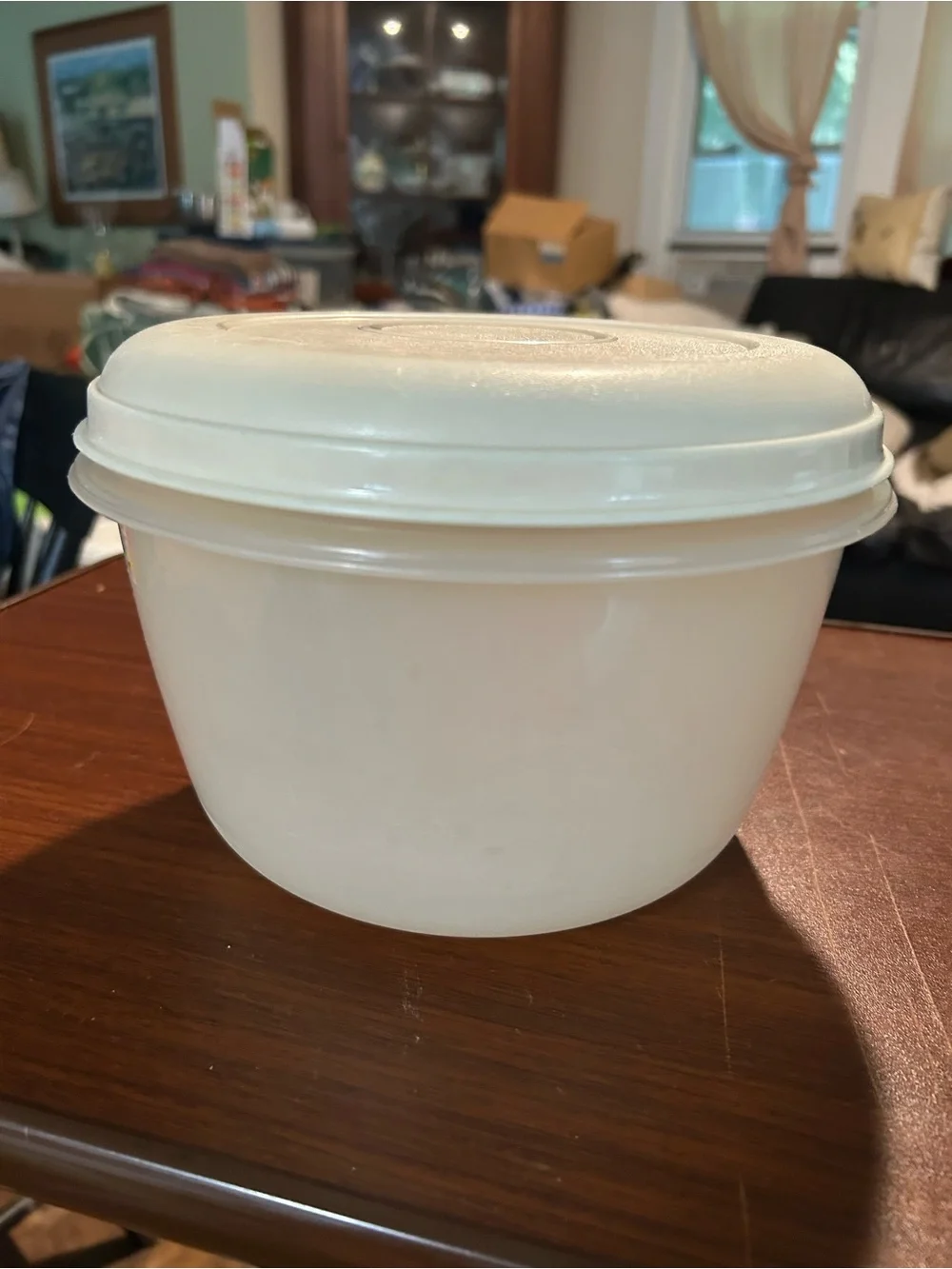 Vintage Rubbermaid 12 cup bowl with lid. #4, no chips, marks or cracks.